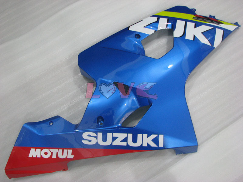 MOTUL - Blue Fairings and Bodywork For 2004-2005 GSX-R600 #LF4126