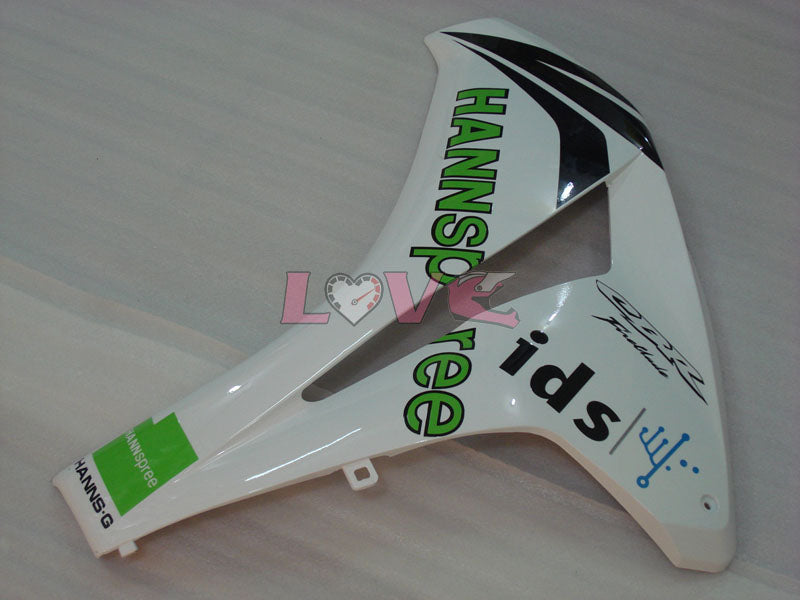 HANN Spree - Green White Fairings and Bodywork For 2008-2011 CBR1000RR #LF7145