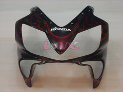 Flame - Red Black Fairings and Bodywork For 2004-2007 CBR600F4i #LF4500