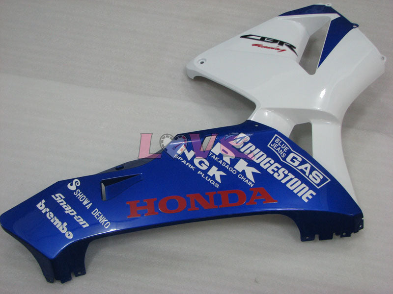 Factory Style - Blue White Fairings and Bodywork For 2003-2004 CBR600RR #LF4448