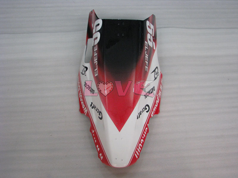PIRELLI - Red White Black Fairings and Bodywork For 2007-2009 1098 #LF3128