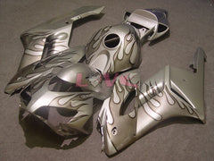 Flame - Silver Grey Fairings and Bodywork For 2004-2005 CBR1000RR #LF7337