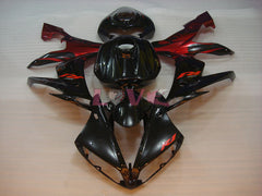 Flame - Red Black Fairings and Bodywork For 2004-2006 YZF-R1 #LF7001