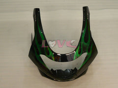 Flame - Green Black Fairings and Bodywork For 1997-2007 YZF600R #LF7935