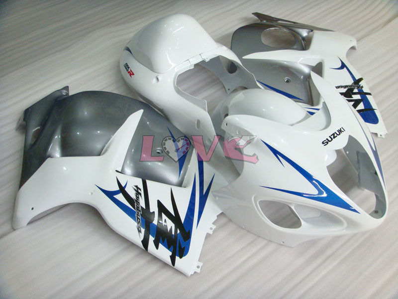 Factory Style - White Silver Fairings and Bodywork For 1999-2007 Hayabusa #LF5242