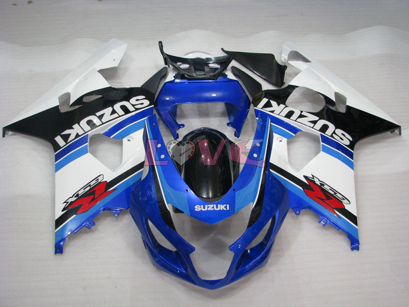 Factory Style - White Black Fairings and Bodywork For 2004-2005 GSX-R750 #LF6650