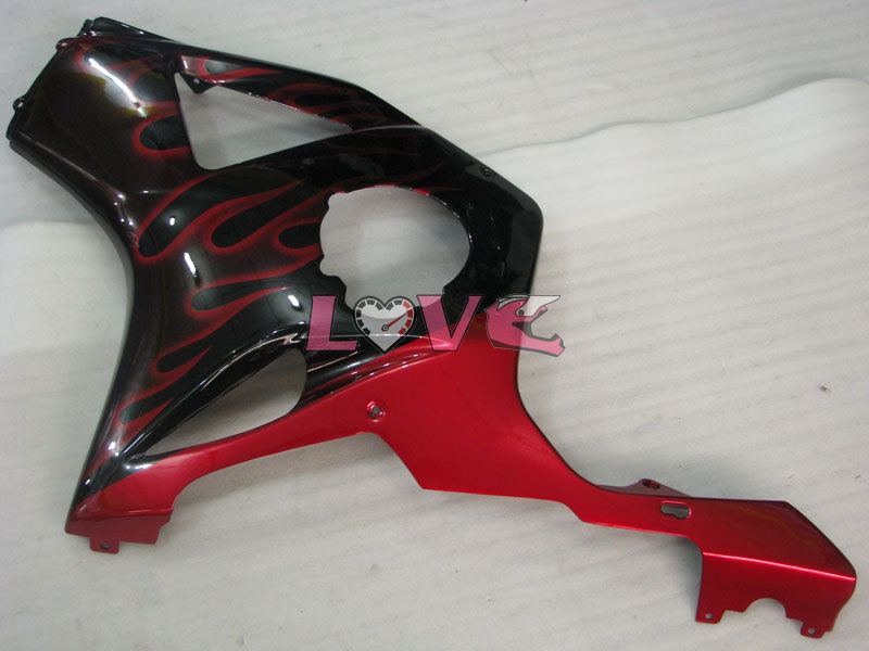 Flame - Red Black Fairings and Bodywork For 2002-2003 CBR954RR #LF5195