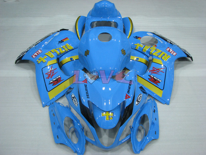 Others - Blue White Black Fairings and Bodywork For 2008-2020 Hayabusa #LF3769