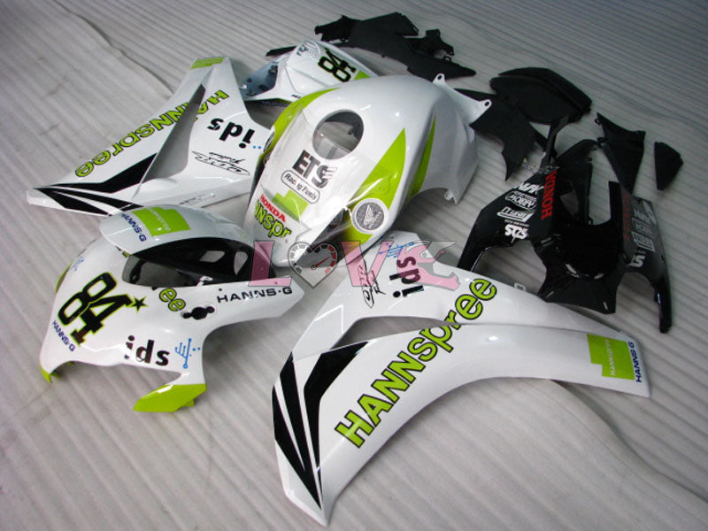 HANN Spree - White Black Fairings and Bodywork For 2008-2011 CBR1000RR #LF7144