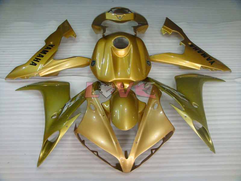 Factory Style - Gold Fairings and Bodywork For 2004-2006 YZF-R1 #LF3704