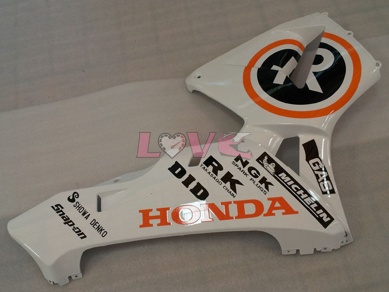 MICHELIN RK Repsol - White Fairings and Bodywork For 2005-2006 CBR600RR #LF4423