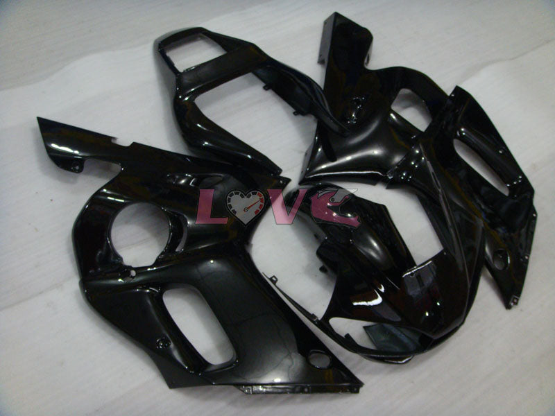 No sticker / decal Factory Style - Black Fairings and Bodywork For 1998-2002 YZF-R6 #LF3367