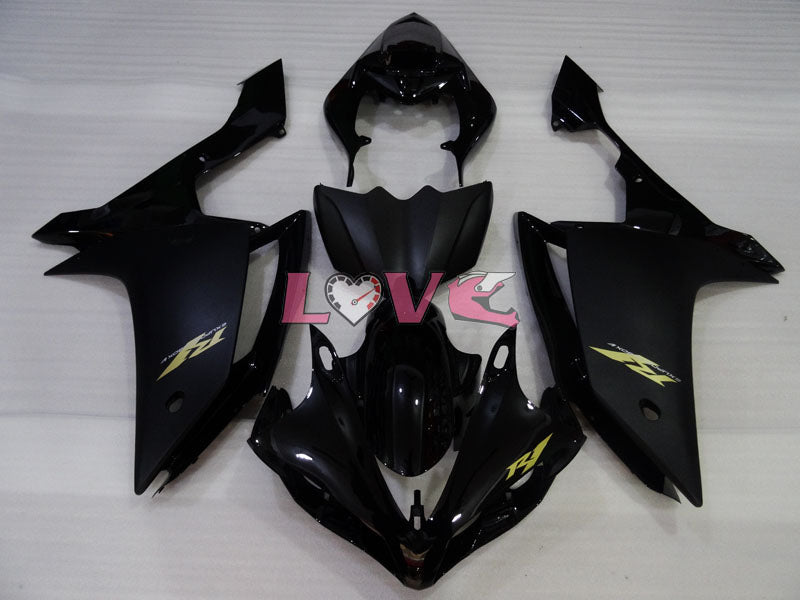 Factory Style - Black Matte Fairings and Bodywork For 2007-2008 YZF-R1 #LF3656