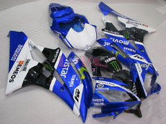 FIAT - White Black Fairings and Bodywork For 2006-2007 YZF-R6 #LF3463