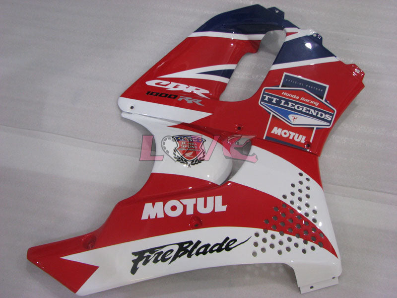 MOTUL - Red White Fairings and Bodywork For 1994-1995 CBR900RR #LF3007