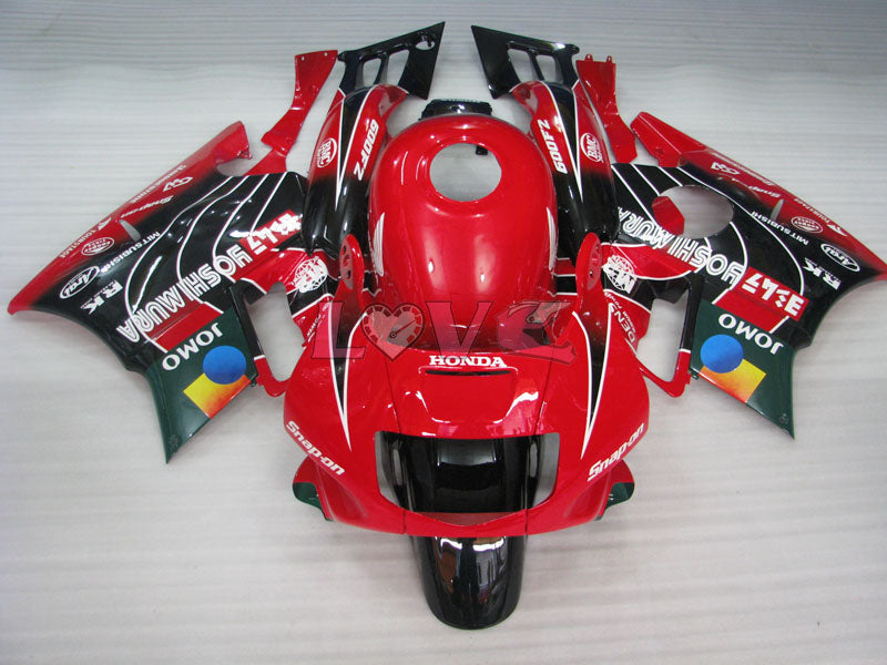 JOMO - Red Black Fairings and Bodywork For 1991-1994 CBR600F2 #LF4540