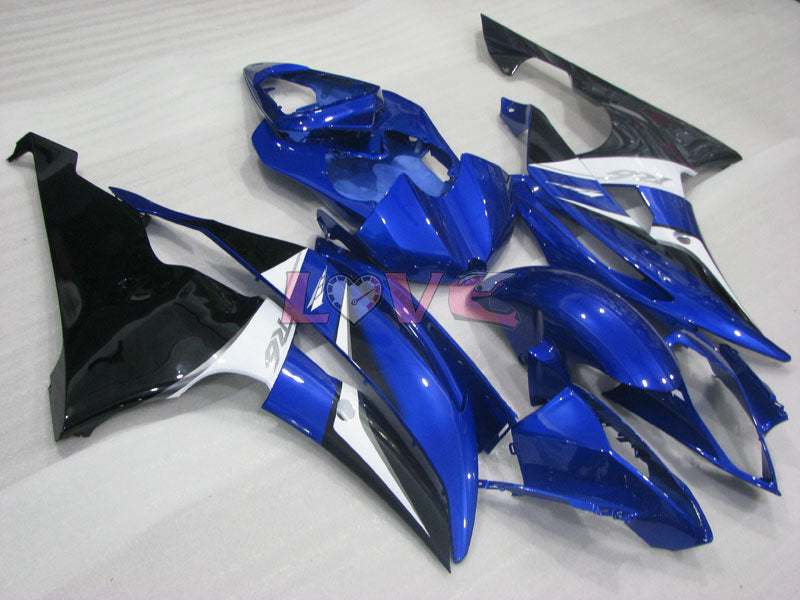 Factory Style - Blue White Black Fairings and Bodywork For 2008-2016 YZF-R6 #LF3421