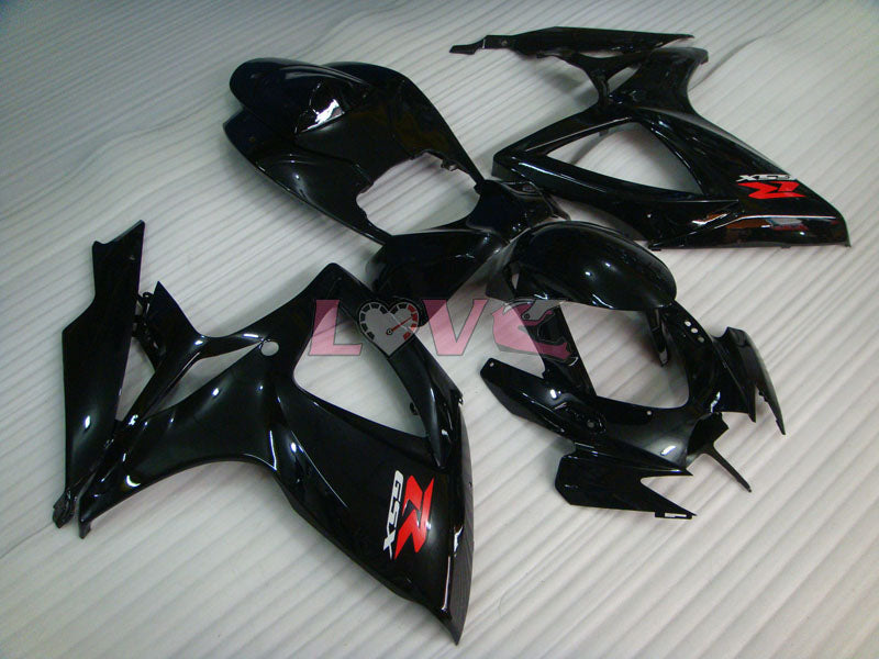 Factory Style - Black Fairings and Bodywork For 2006-2007 GSX-R600 #LF6297
