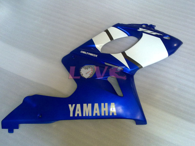 Factory Style - Blue White Fairings and Bodywork For 1997-2007 YZF600R #LF7946