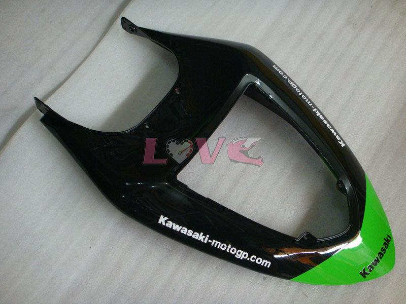 Monster - Green Black Fairings and Bodywork For 2005-2006 NINJA ZX-6R #LF5987