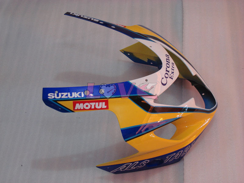 Corona - Yellow Blue Fairings and Bodywork For 2004-2005 GSX-R750 #LF6597