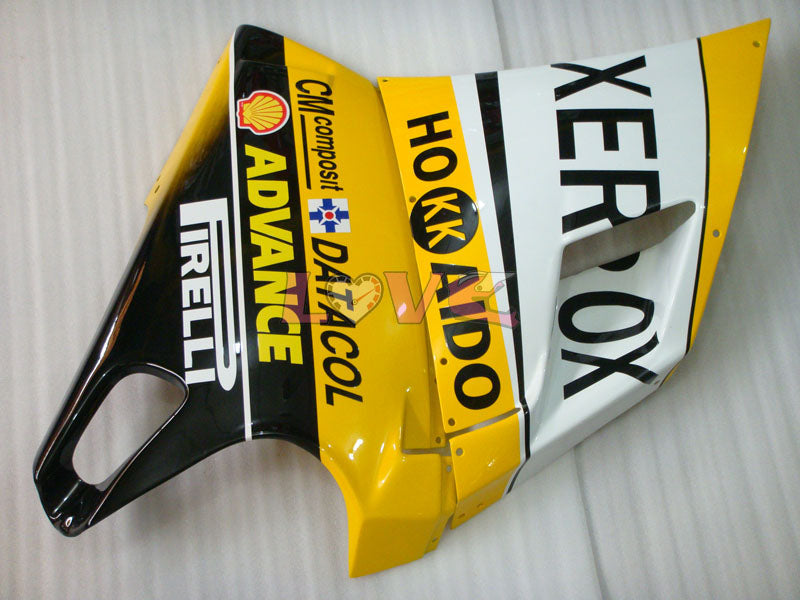 Xerox - Yellow White Fairings and Bodywork For 1999-2002 996 #LF5627