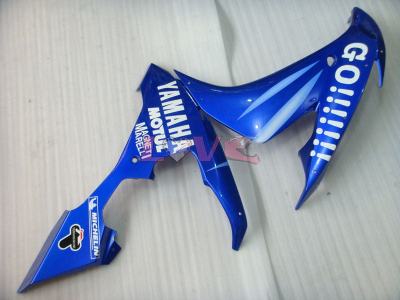 GO!!!!!!! MOTUL - Yellow Blue Fairings and Bodywork For 2004-2006 YZF-R1 #LF6999