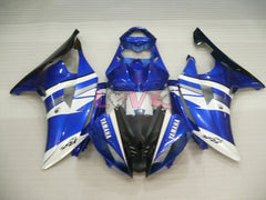 Factory Style - Blue White Black Fairings and Bodywork For 2008-2016 YZF-R6 #LF3418