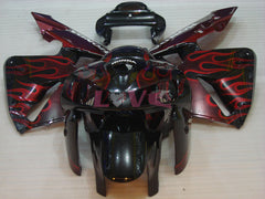 Flame - Red Black Fairings and Bodywork For 2005-2006 CBR600RR #LF7574