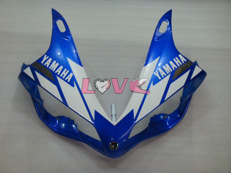 FIAT - Blue White Fairings and Bodywork For 2007-2008 YZF-R1 #LF6971