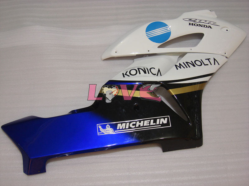 Konica Minolta - White Black Fairings and Bodywork For 2004-2005 CBR1000RR #LF4414