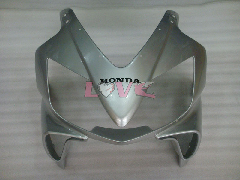 Factory Style - Black Silver Fairings and Bodywork For 2004-2007 CBR600F4i #LF7607
