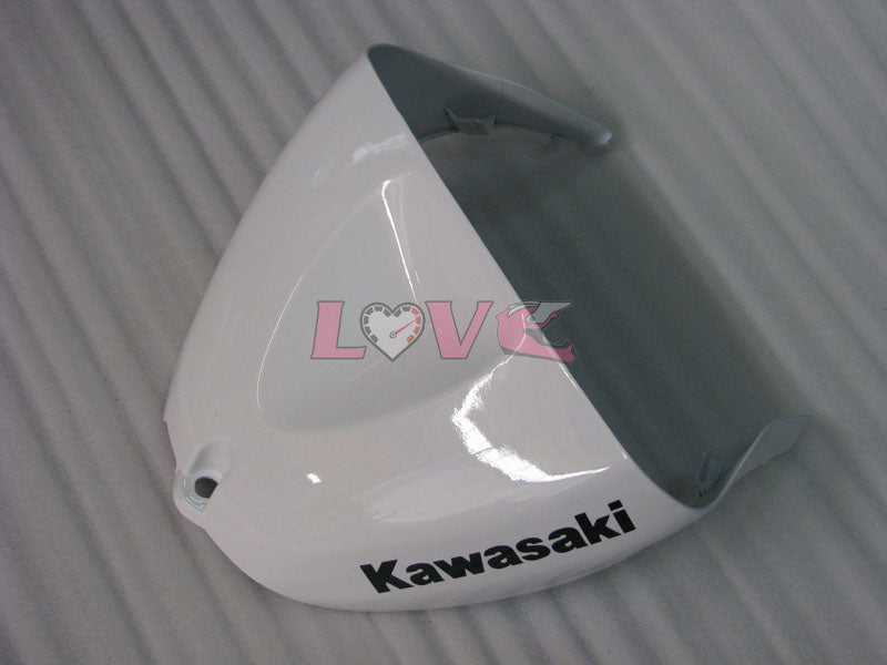 Monster - White Black Fairings and Bodywork For 2005-2006 NINJA ZX-6R #LF3305