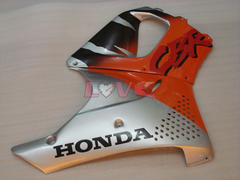 Factory Style - Orange Silver Fairings and Bodywork For 1994-1995 CBR900RR #LF3023