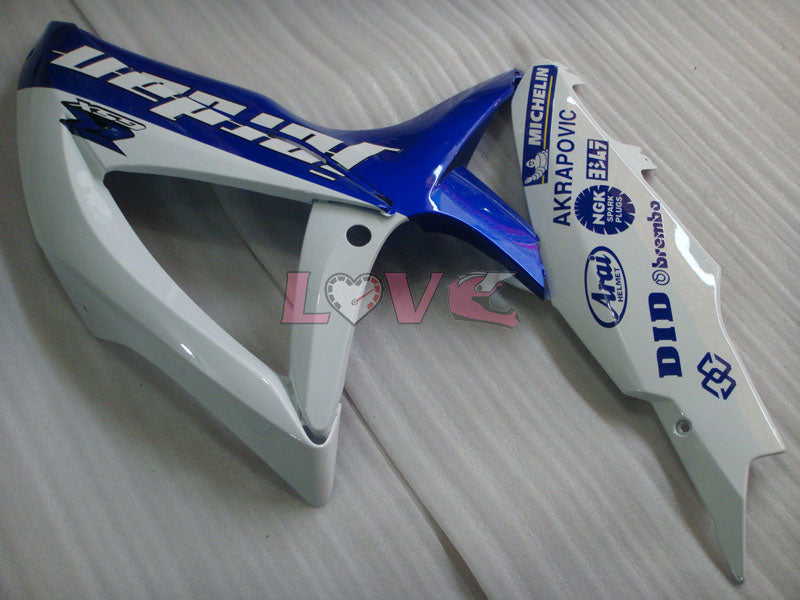 Jordan - Blue White Fairings and Bodywork For 2008-2010 GSX-R750 #LF6390