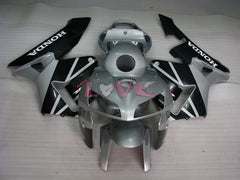 Factory Style - Black Silver Fairings and Bodywork For 2005-2006 CBR600RR #LF7509