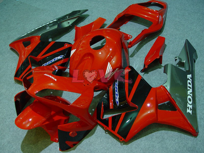 Factory Style - Red Black Fairings and Bodywork For 2003-2004 CBR600RR #LF5321