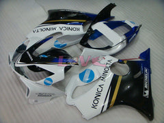 Konica Minolta - White Black Fairings and Bodywork For 2001-2003 CBR600F4i #LF7662