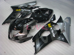 Factory Style - Black Grey Fairings and Bodywork For 2004-2005 GSX-R600 #LF6438
