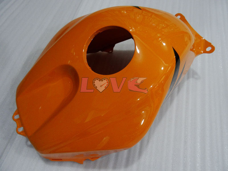 Repsol - Orange Black Fairings and Bodywork For 2003-2004 CBR600RR #LF4446