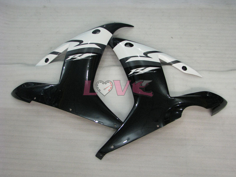 Factory Style - White Black Fairings and Bodywork For 2002-2003 YZF-R1 #LF7019