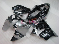 Monster - Black Silver Fairings and Bodywork For 2002-2003 NINJA ZX-9R #LF3291