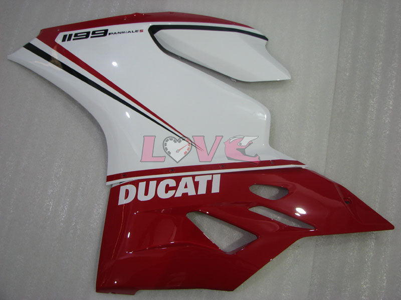 Factory Style - Red White Fairings and Bodywork For 2011-2014 1199 #LF3097