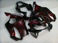Flame - Red Black Fairings and Bodywork For 2001-2003 CBR600F4i #LF4491