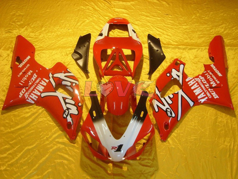 DUNLOP FIAT MOTUL - Blue White Fairings and Bodywork For 1998-1999 YZF-R1 #LF7094