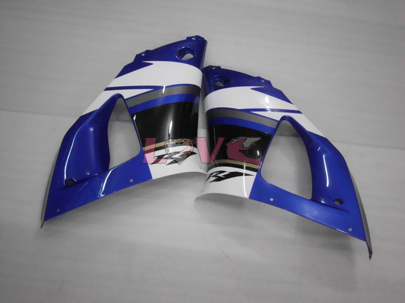 Factory Style - Blue White Fairings and Bodywork For 2000-2001 YZF-R1 #LF3610