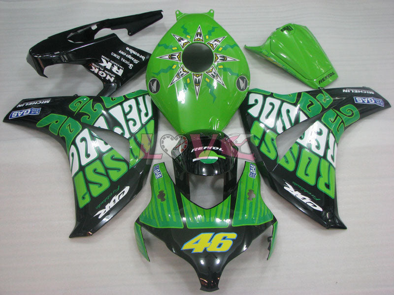 Rossi - Green Fairings and Bodywork For 2008-2011 CBR1000RR #LF4342