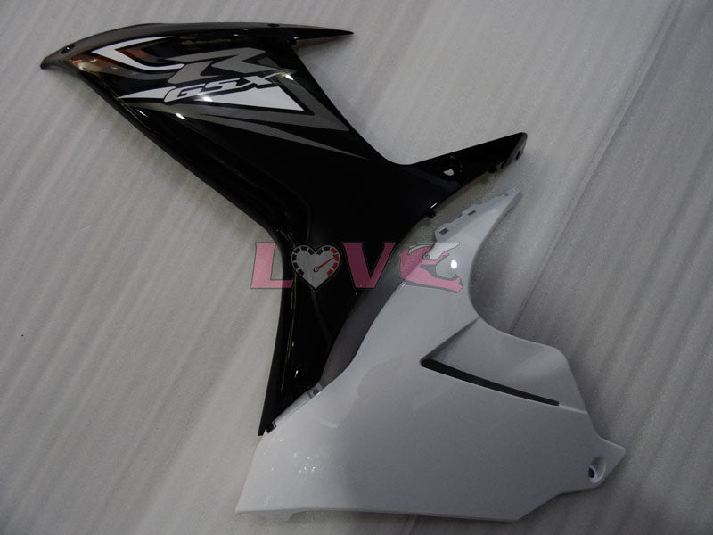 Factory Style - White Black Fairings and Bodywork For 2011-2026 GSX-R600 #LF3883