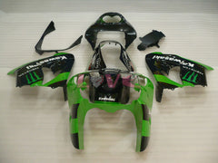 Monster - Green Black Fairings and Bodywork For 2002-2003 NINJA ZX-9R #LF4896