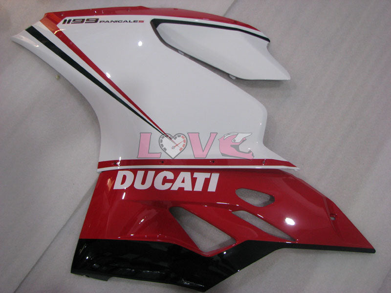 Factory Style - Red White Fairings and Bodywork For 2011-2014 1199 #LF4670